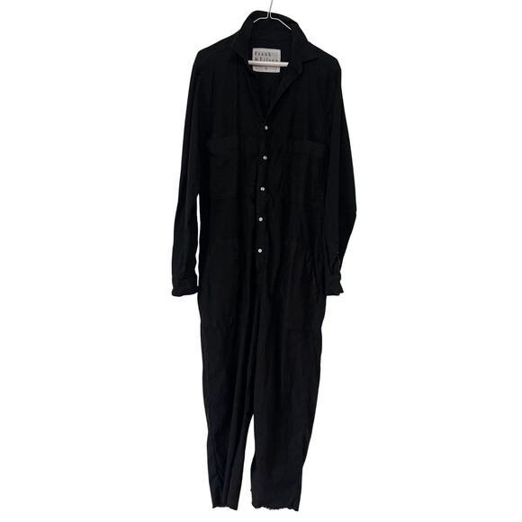 Frank and Eileen Jumpsuit NORTHERN IRELAND Black Playsuit Romper Size M - Picture 3 of 8